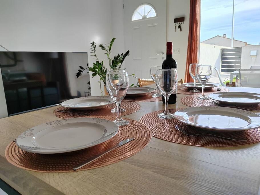 Chez Roberto/Jardin/Parking Leilighet Fos-sur-Mer Eksteriør bilde